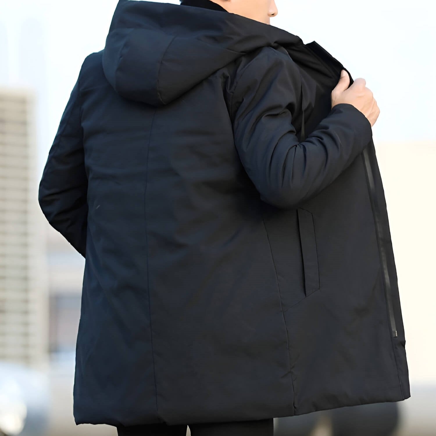 Casaco Sobretudo Diamond Elegance